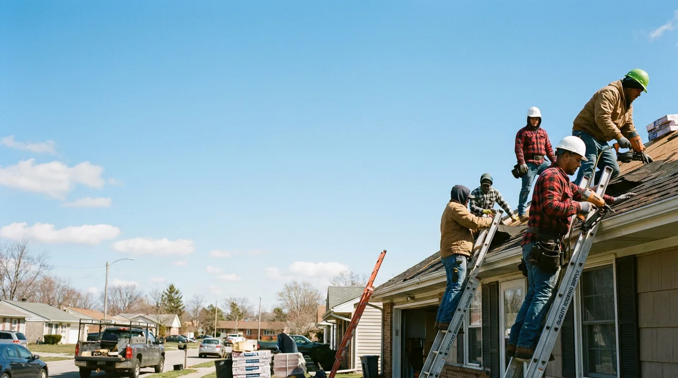 Roofing in Wanatah, IN near me